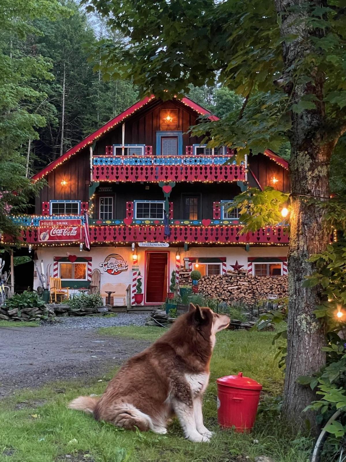 Grunberg Haus Inn & Cabins Waterbury Exterior photo
